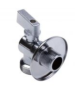 Кран для бытовых приборов, 1/2"х3/4", ш-ш, латунь, угловой, AquaLink