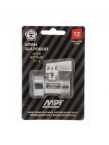 Кран для воды (мини), 1/2", г-ш, латунь, ручка-флажок, ИС.081214, MasterProf