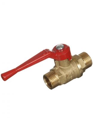 Кран для воды, 1/2'', ш-ш, ручка, БАЗ