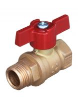 Кран для воды, 1", г-ш, ручка-бабочка, БАЗ