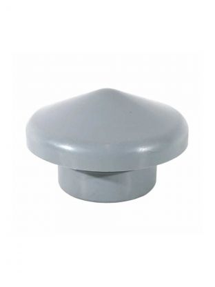 Зонт канализационный вентиляционный, 110 мм, Мультимирпласт, внутренний, пластик, ЗНТ ВК 110