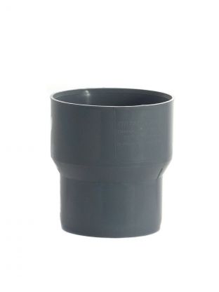 Переход канализационный 124х110 мм, РосТурПласт, с чугуна на пластик, полипропилен, 36645