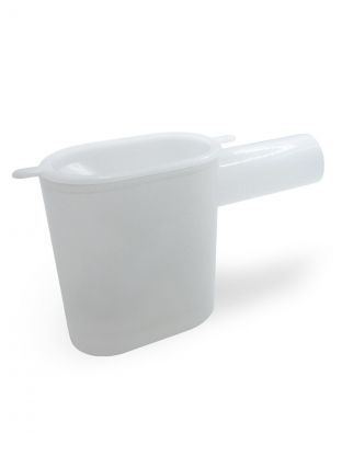 Воронка капельная РосТурПласт, с гидрозатвором, с запахозапирающим устройством, полипропилен, белая, ТП-21