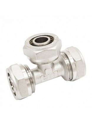 Тройник 16х20х16 мм, внутренняя резьба, STI