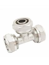 Тройник 16х20х16 мм, внутренняя резьба, STI