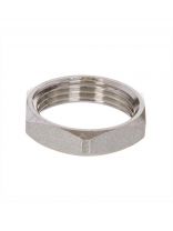 Контргайка 1/2'', никель, индивидуальная упаковка, РосТурПласт