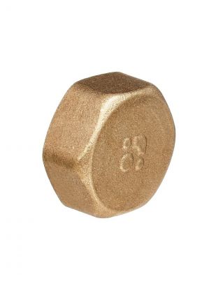 Заглушка 3/4", г, латунь, внутренняя резьба, БАЗ