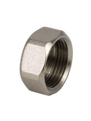 Заглушка 2", г, никель, РосТурПласт