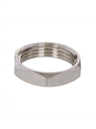 Контргайка 1", никель, РосТурПласт