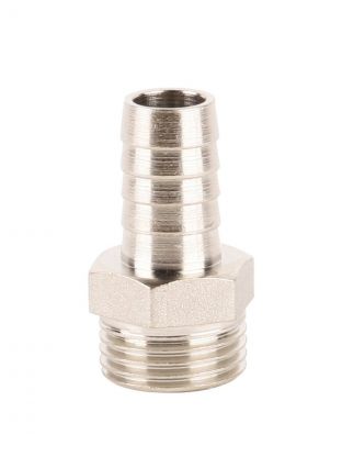 Штуцер d25х3/4", ш, латунь, индивидуальная упаковка, MasterProf