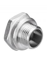 Переходник 1/2'' x 1 1/4", ш-г, латунь, AquaLink