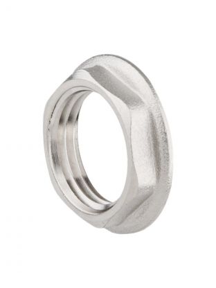 Контргайка 3/4", латунь, с ребордой, AquaLink