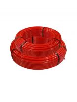 Труба для теплого пола диаметр 20х2 мм, красная, 100 м, PE-RT, РосТурПласт