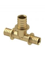 Тройник диаметр 20 мм, 16х20, латунь, РосТурПласт