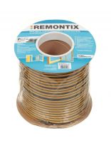 Уплотнитель P, самоклеящаяся основа, 9х5.5 мм, 100 м, черный, Sila, Home, 39X