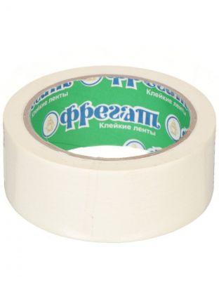 Лента малярная 38 мм, основа бумажная, 25 м, Фрегат, крепированная, КР07