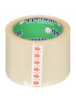 Скотч 75 мм, прозрачный, основа полипропиленовая, 60 м, Фрегат, усиленный, С756045