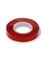 Клейкая лента 12 мм, прозрачная, двухсторонняя, основа акриловая, 3 м, Smartbuy, SBE-DST-12-03-t