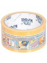 Клейкая лента 48 мм, двухсторонняя, основа полипропиленовая, 5 м, Kroll