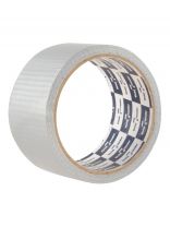 Скотч армированный 50 мм, белый, 10 м, Klebebander