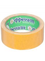 Клейкая лента 38 мм, двухсторонняя, основа тканевая, 10 м, Фрегат, ТК3810С