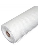 Сетка стеклотканевая 5х5 мм, Fiberon, 1х50 м, белая, SMF053T