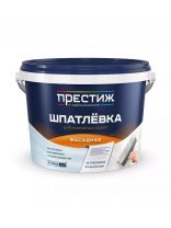 Шпатлевка Престиж, акриловая, универсальная, фасадная, для наружных работ, 5 кг
