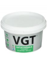 Шпатлевка VGT, Экстра, акриловая, по дереву, береза, 1 кг