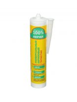 Герметик акриловый, универсальный, Ремонт На 100%, SealRemont100, SealRemont100_260, 260 мл, белый