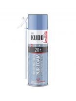 Пена монтажная KUDO, Home 20+, бытовая, 650 мл, всесезонная, KUPH06U20+