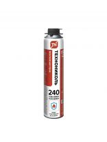 Пена монтажная Технониколь, 240 Professional, профессиональная, 47 л, 1 л, огнестойкая, 528380