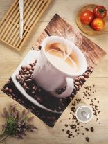 Полотенце кухонное 40х60 см, 200 г/м2, 100% хлопок, Silvano, Капучино, Узбекистан, 100005