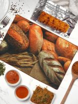 Полотенце кухонное 40х60 см, 100% полиэстер, Ароматная выпечка, Китай, Y9-173