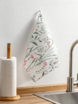 Полотенце кухонное 35х50 см, 100% хлопок, Silvano, Весна, Узбекистан