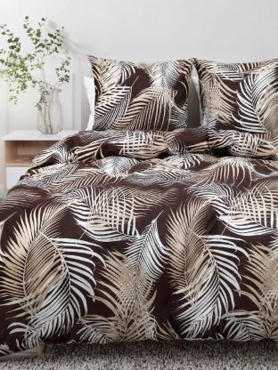 Постельное белье 2-спальное, простыня 200х216 см, 2 наволочки 70х70 см, пододеяльник 175х215 см, Майская ночь, бязь, 20427/1