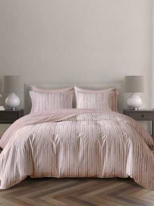 Постельное белье 2-спальное, простыня 180х216 см, 2 наволочки 50х70 см, пододеяльник 175х215 см, ART for Home, полисатин, Стриж жаккард, Штрих 14-3803