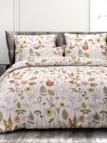 Постельное белье 2-спальное, простыня 200х220 см, 2 наволочки 70х70 см, пододеяльник 180х215 см, Волшебная ночь, ранфорс, Фантазия