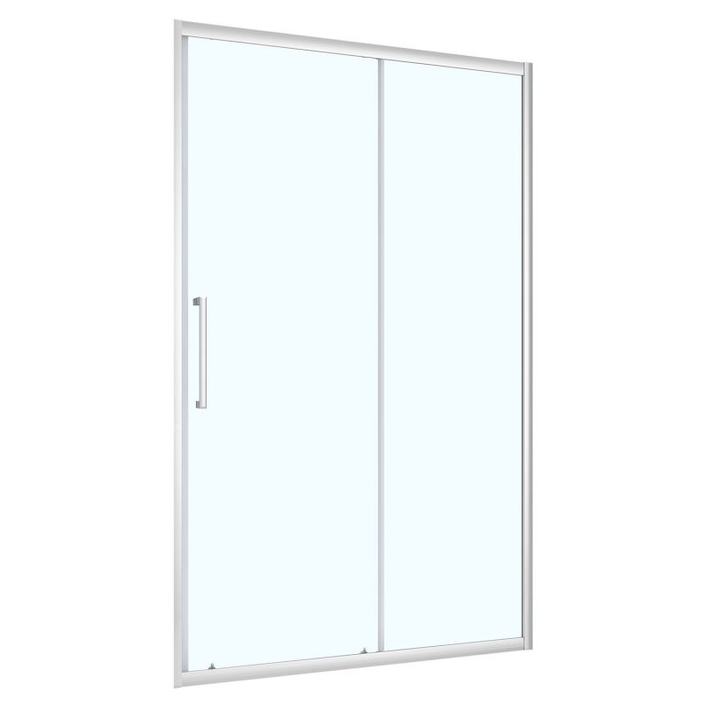 Душевая дверь Loranto 120x190, прозрачное 6 мм, хром CS-AB03C-120