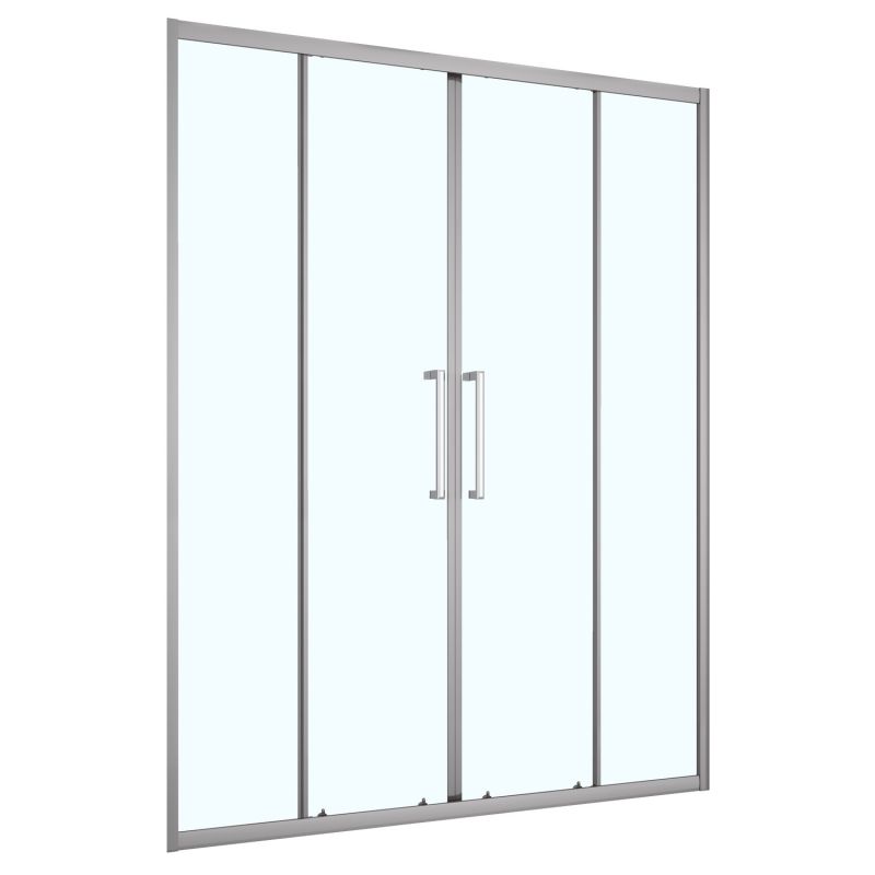 Душевая дверь Loranto 170x190, прозрачное 6 мм, серый матовый CS-AB04GG-170