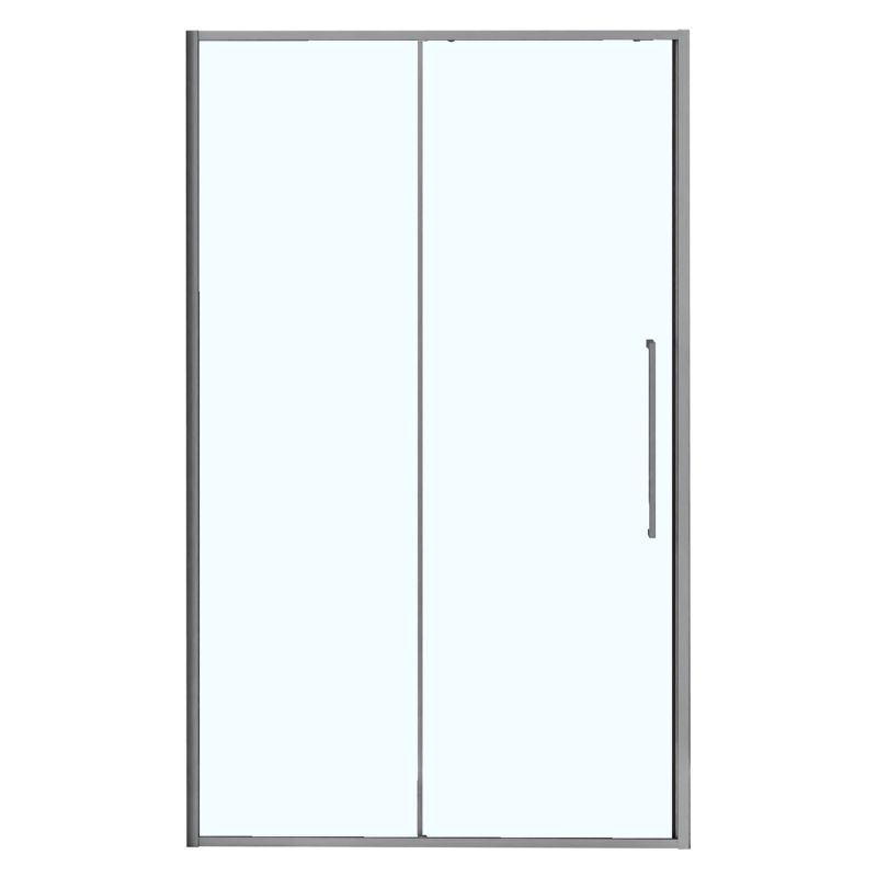 Душевая дверь Azario SHANGHAI 140х195, прозрачное 6 мм, матовый графит AZ-Y43-140-MGR-CL