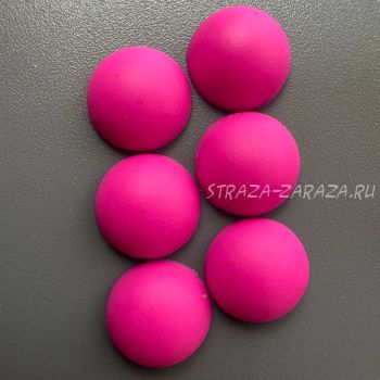 Матовые Пластиковые Полубусины Paparazzi 12 мм