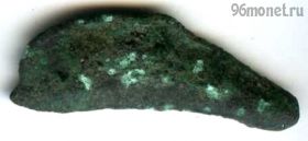 Ольвия 1/25 обола VI-V вв. до н.э. (дельфин)