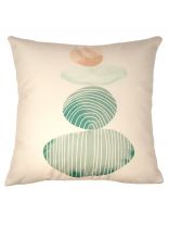 Наволочка декоративная Камушки, 100% полиэстер, 40 х 40 см