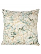 Наволочка декоративная Веточки, цепочки, 100% полиэстер, 40 х 40 см
