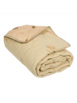 Наматрасник 140х200 см, бязь, Овечья шерсть, на резинке, Бэлио, стеганый, НОШ-140