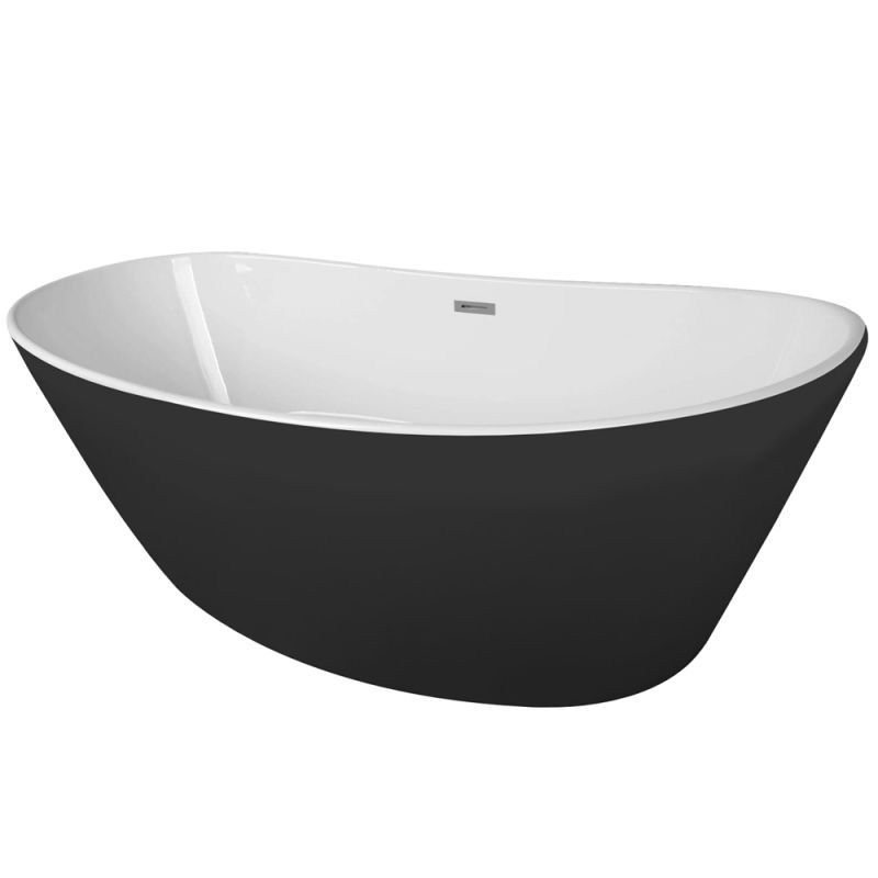 Ванна акриловая Azario EASTON 180x820x600 отдельностоящая AZ-1337B