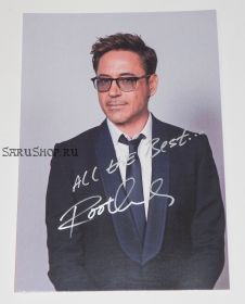 Автограф: Роберт Дауни мл.