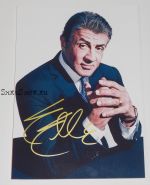 Автограф: Сильвестр Сталлоне