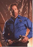 Автограф: Чак Норрис. Крутой Уокер, Техасский рейнджер / Walker, Texas Ranger