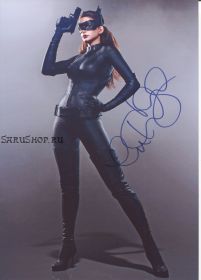 Автограф: Энн Хэтэуэй. Темный рыцарь: Возрождение легенды